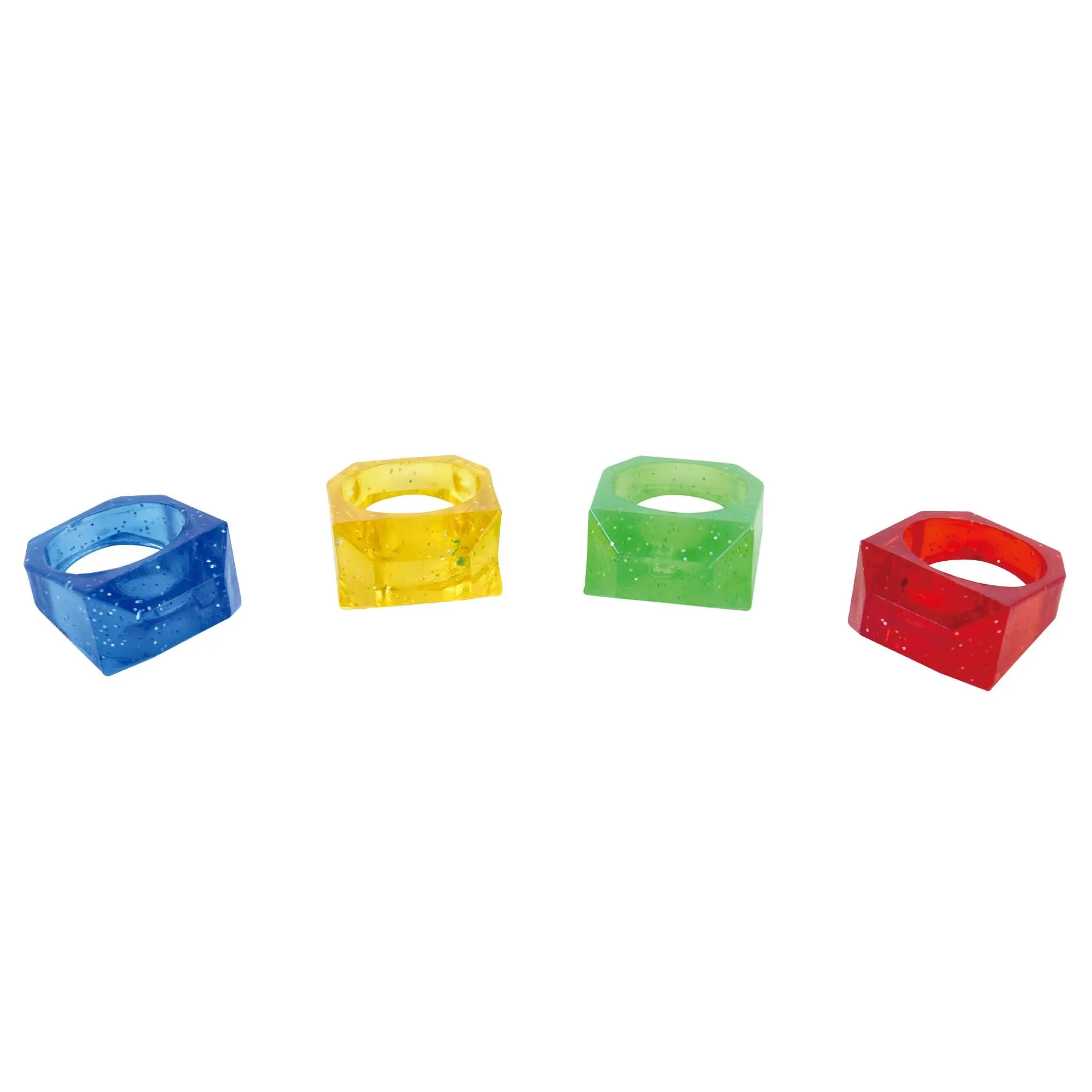 12Ct Party Favor Crystal Rings