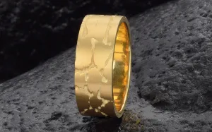 14k Gold Men's Wedding Band