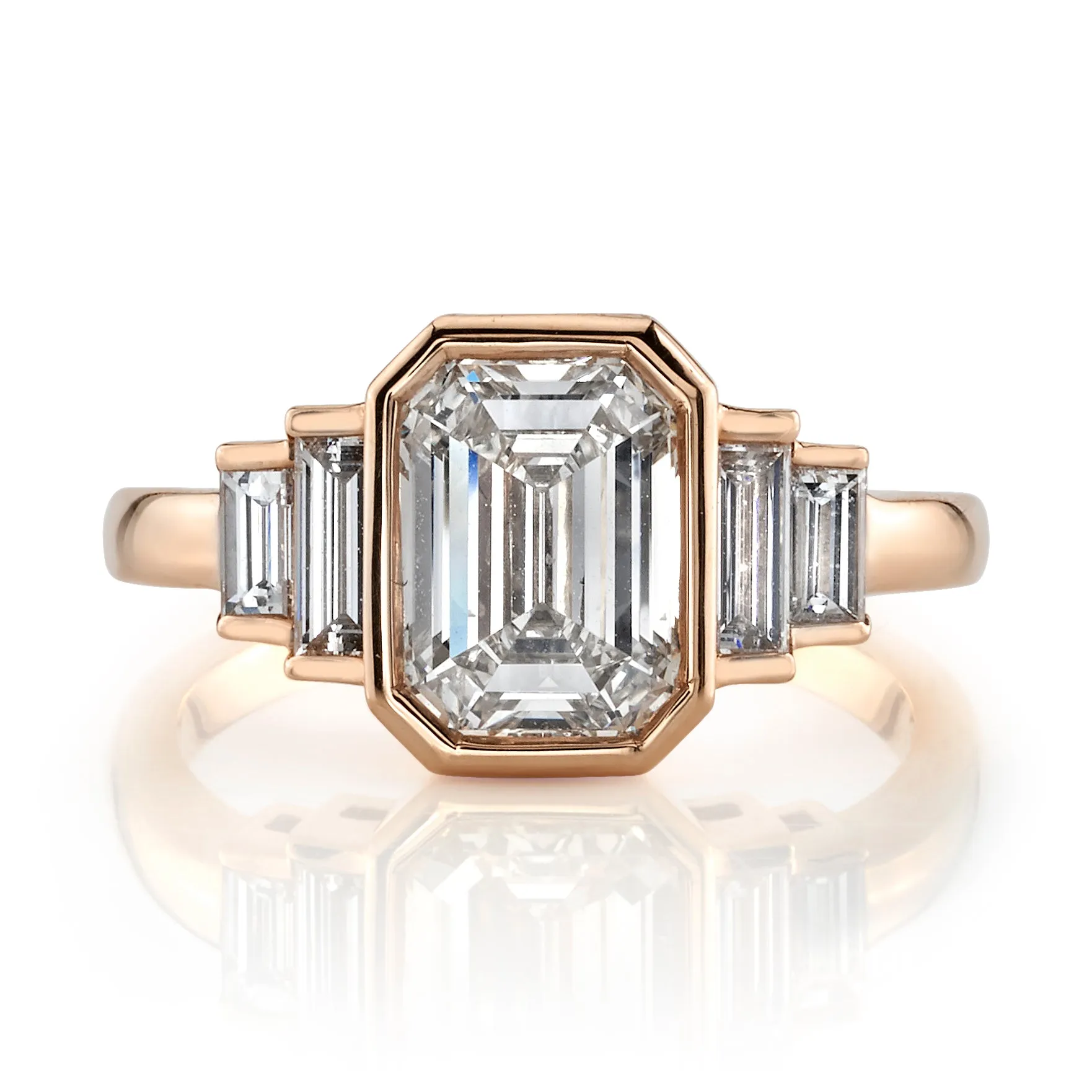 2.21 ct. Art Deco Engagement Ring