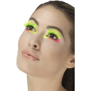 80s Party Eyelashes, Neon Green