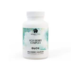 Acai Berry Complex Supplement (60 Capsules)