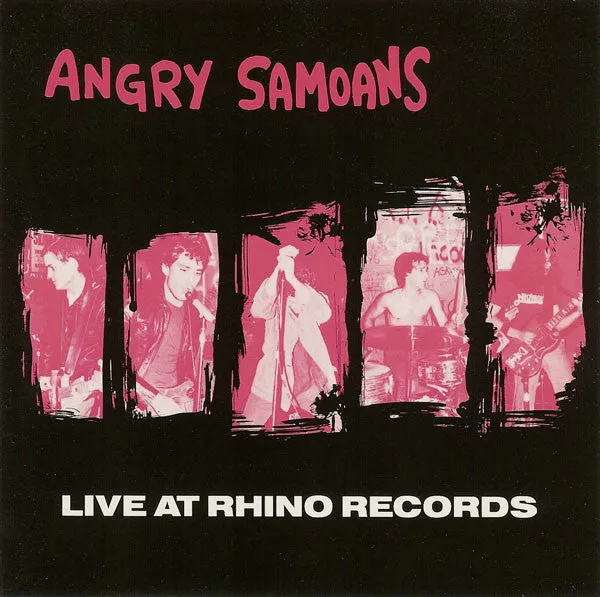 Angry Samoans – Live At Rhino Records CD *Sealed 1990 Release*