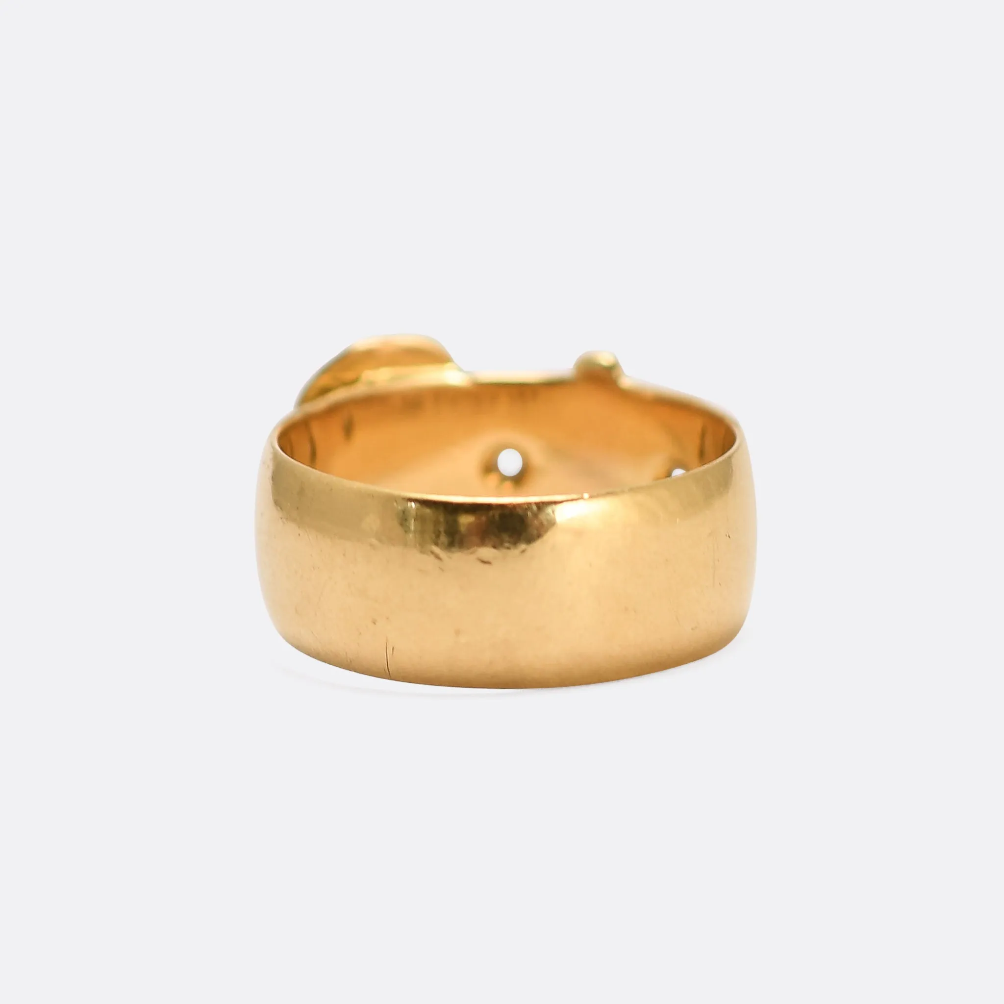 Antique Diamond Buckle Ring