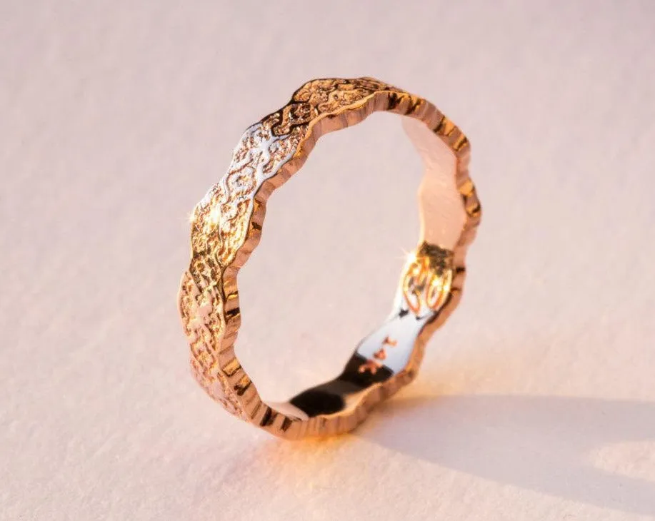Aria Lace Wedding Ring