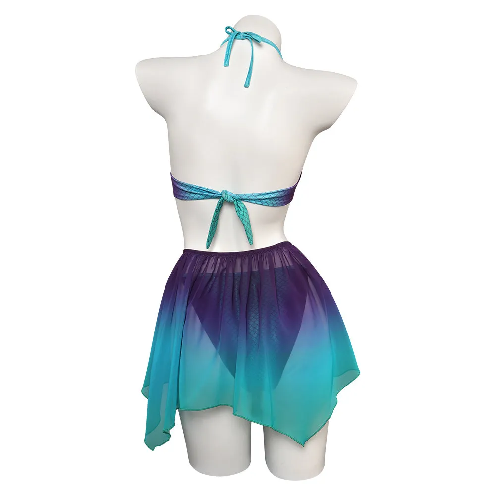 Ariel Swimsuit The Little Mermaid Cosplay Costume Outfits Halloween Carnival Party Disguise Suit