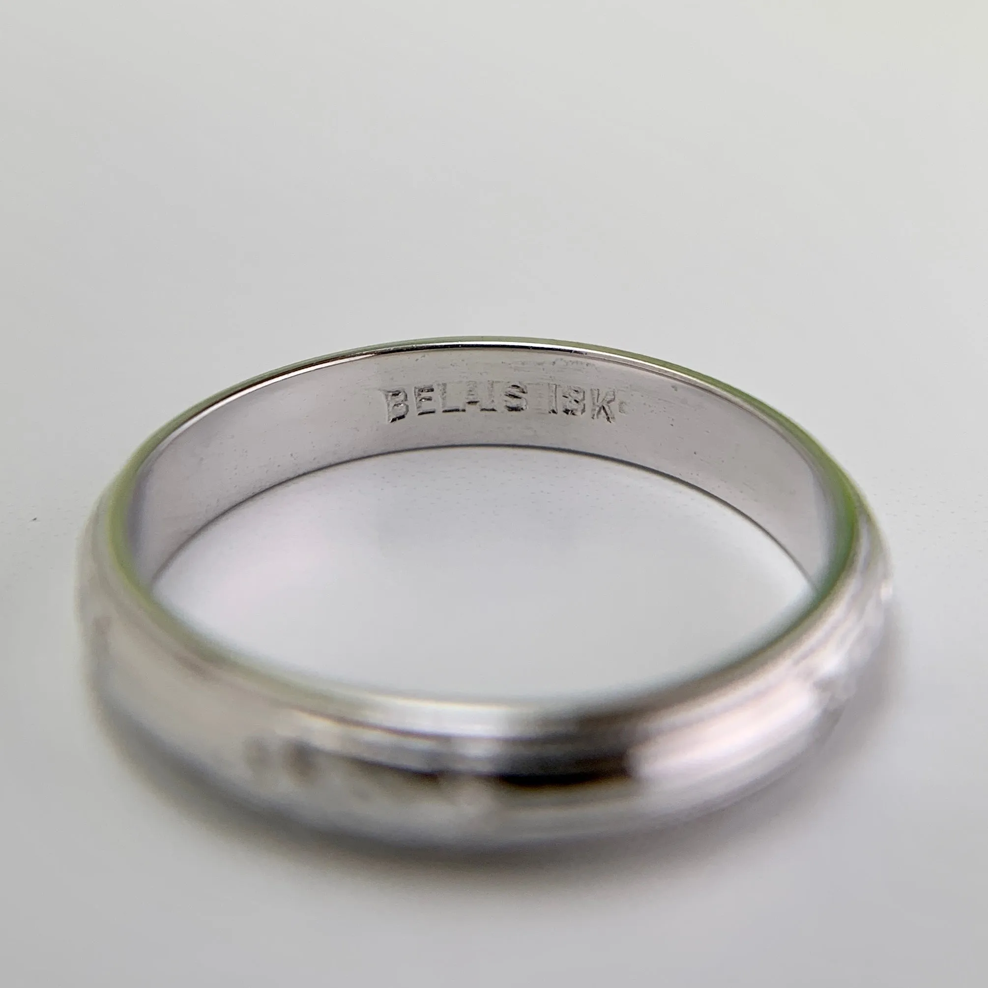 Art Deco Belais Orange Blossom Band 18k