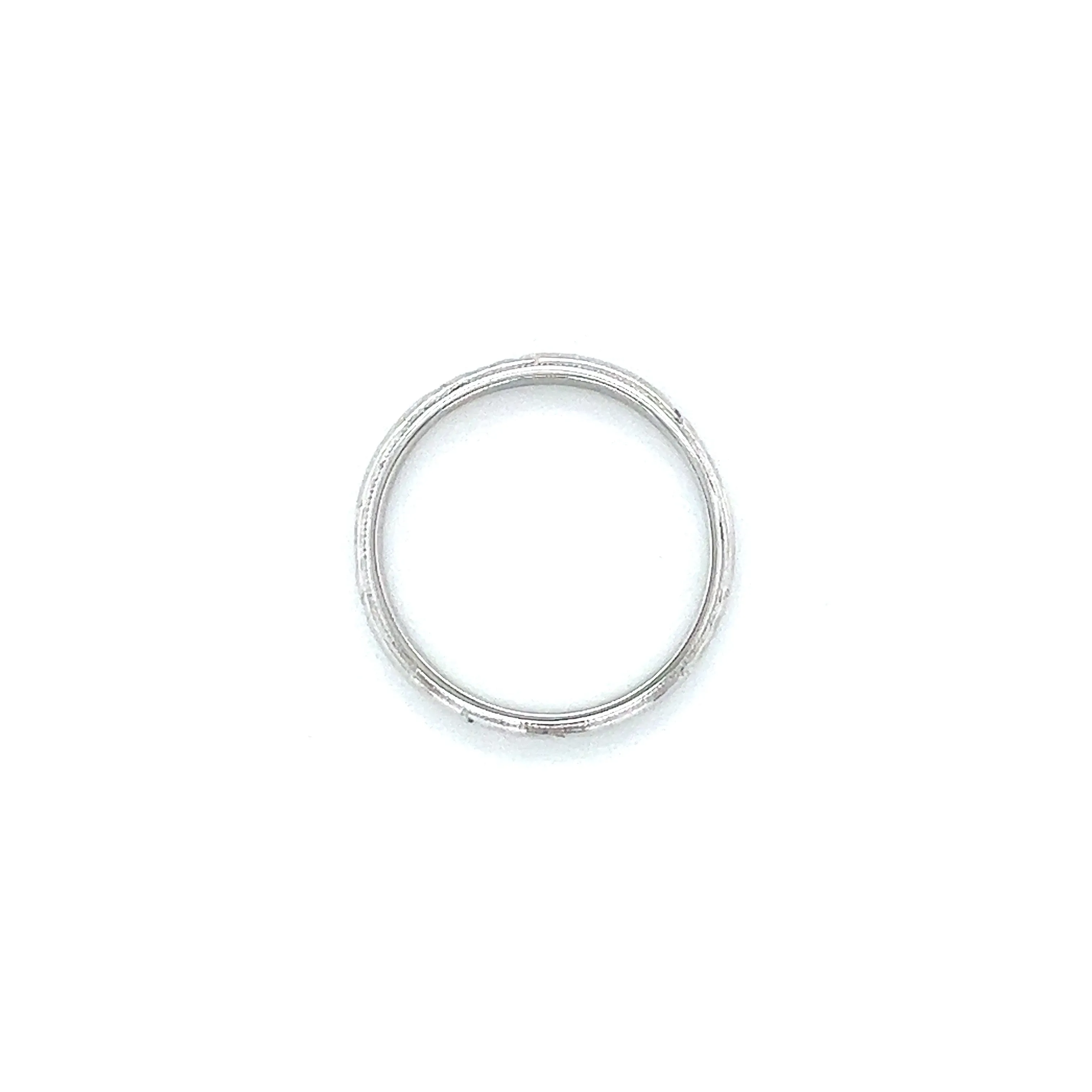 Art Deco Belais Orange Blossom Band 18k