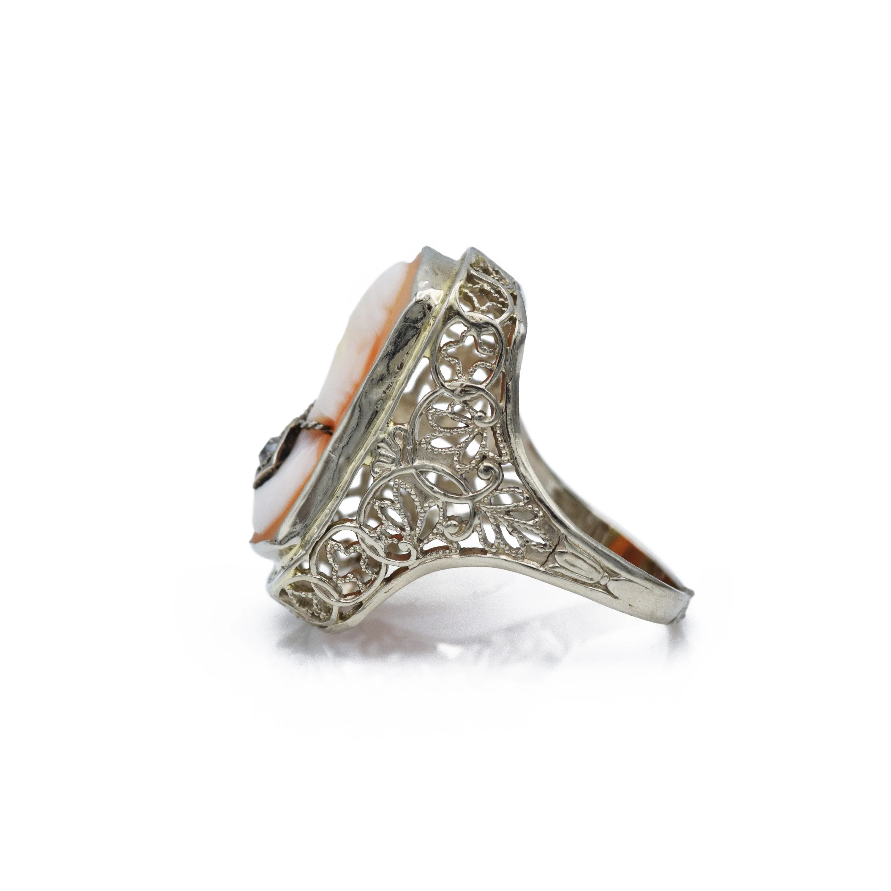 Art Deco Cameo Ring