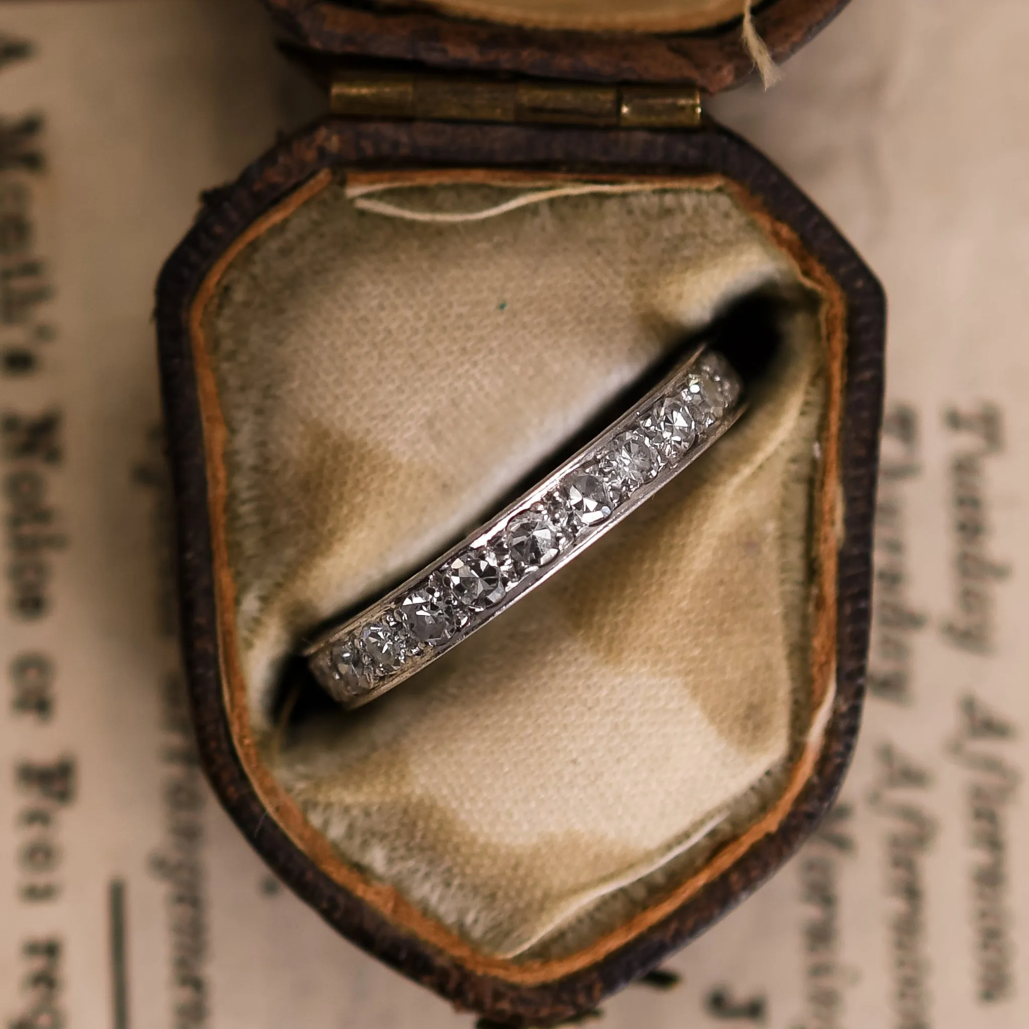 Art Deco Diamond Eternity Ring