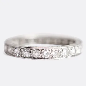 Art Deco Diamond Eternity Ring