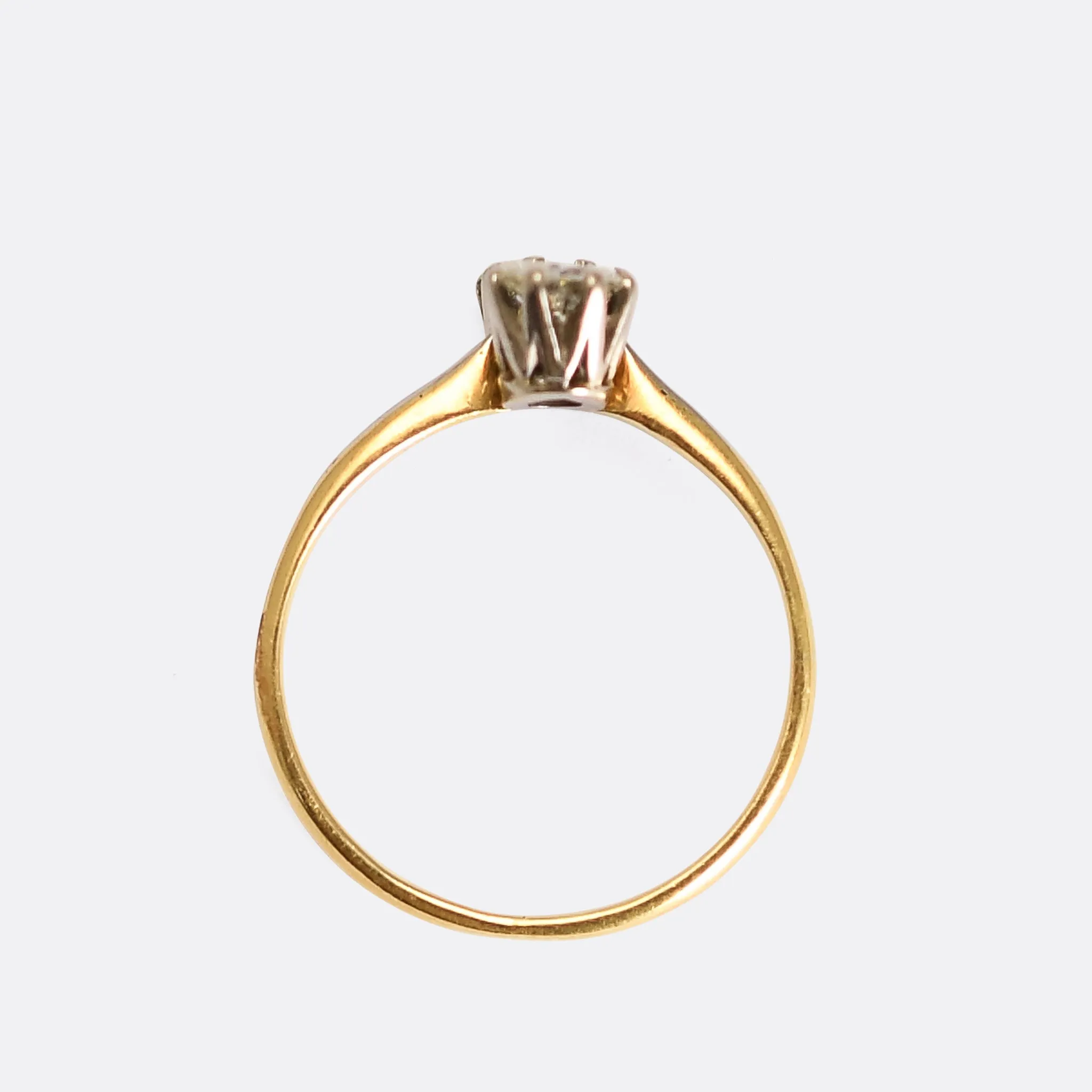 Art Deco Diamond "Toi et Moi" Engagement Ring