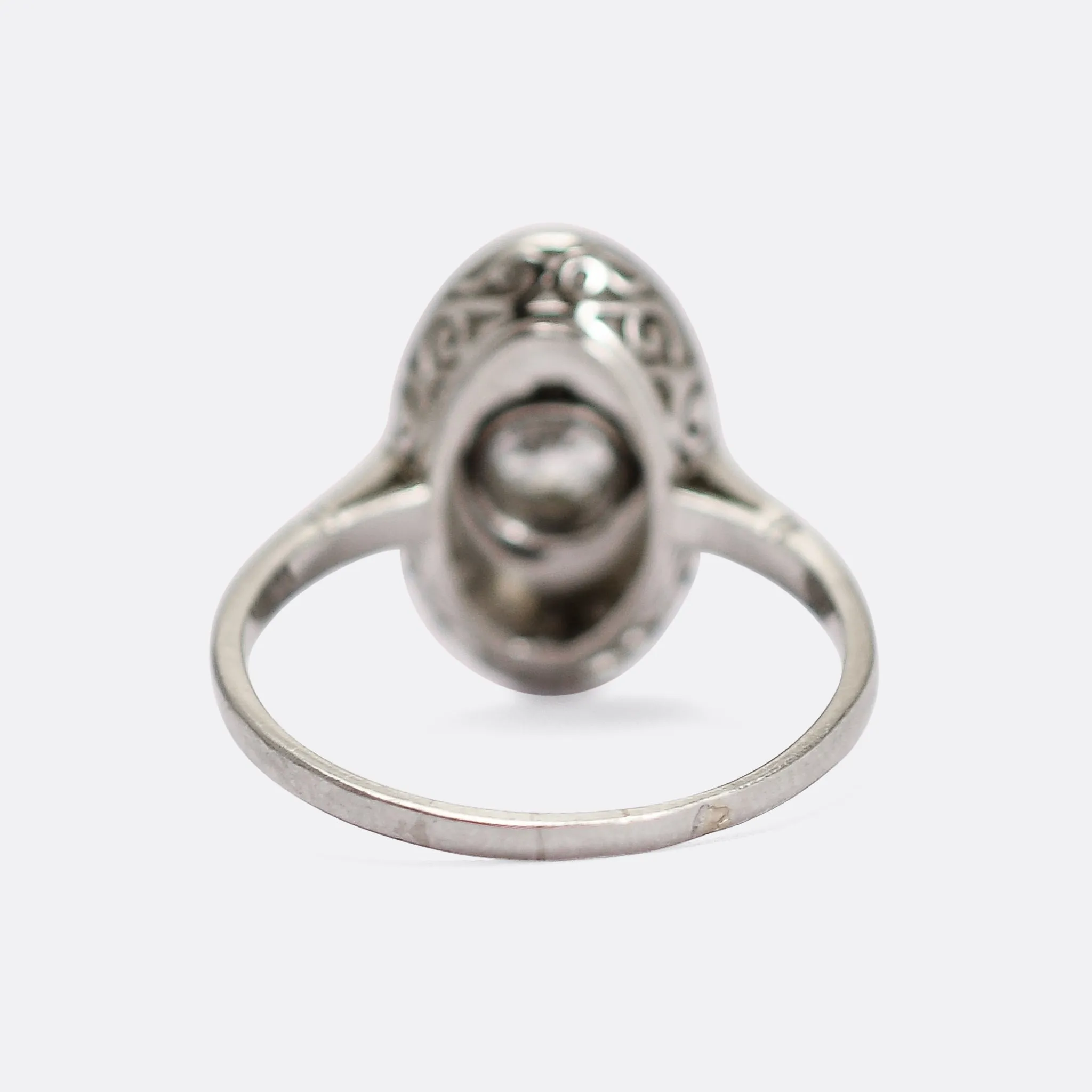 Art Deco Onyx & Diamond Ring