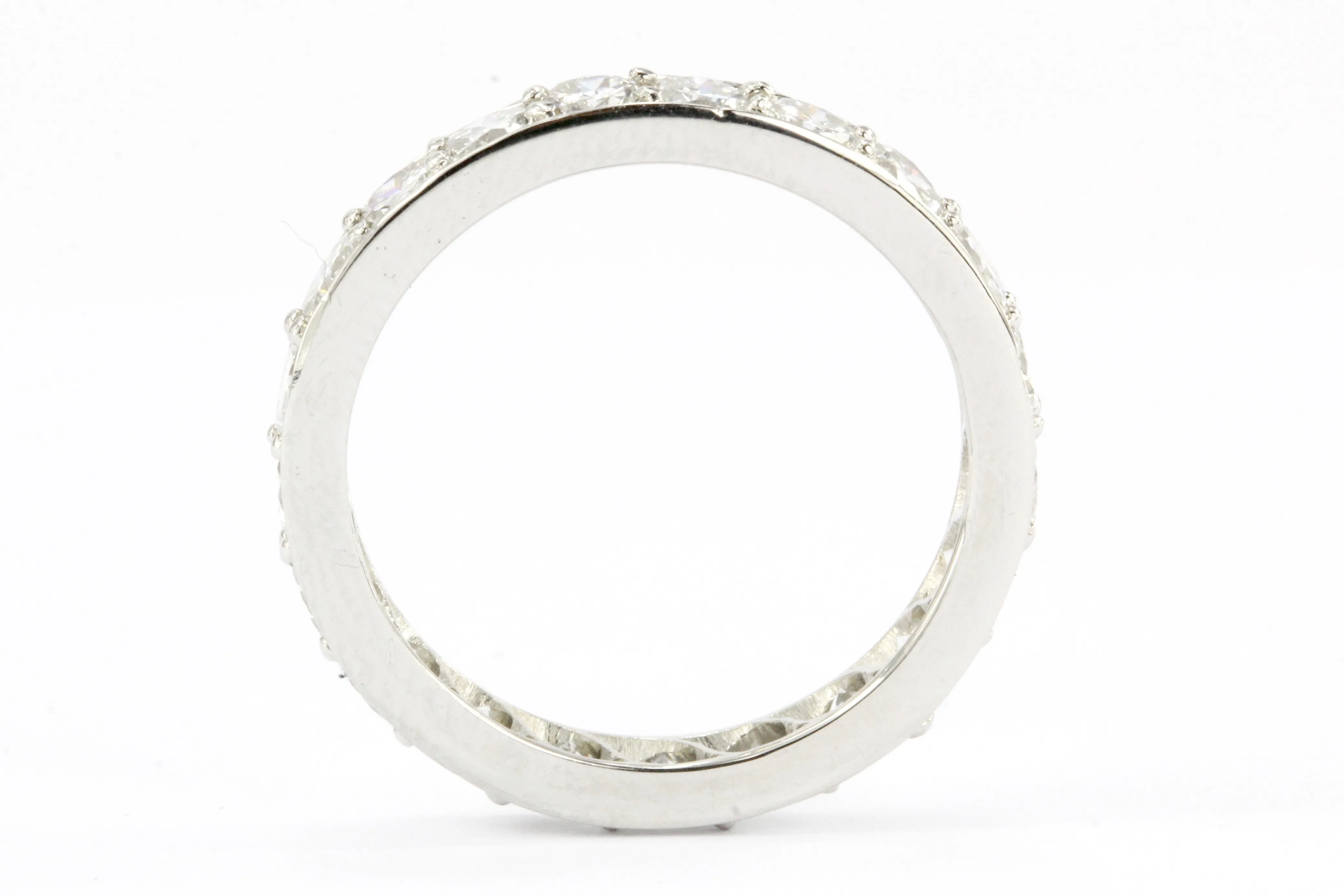 Art Deco Platinum Diamond Eternity Band Ring c.1937