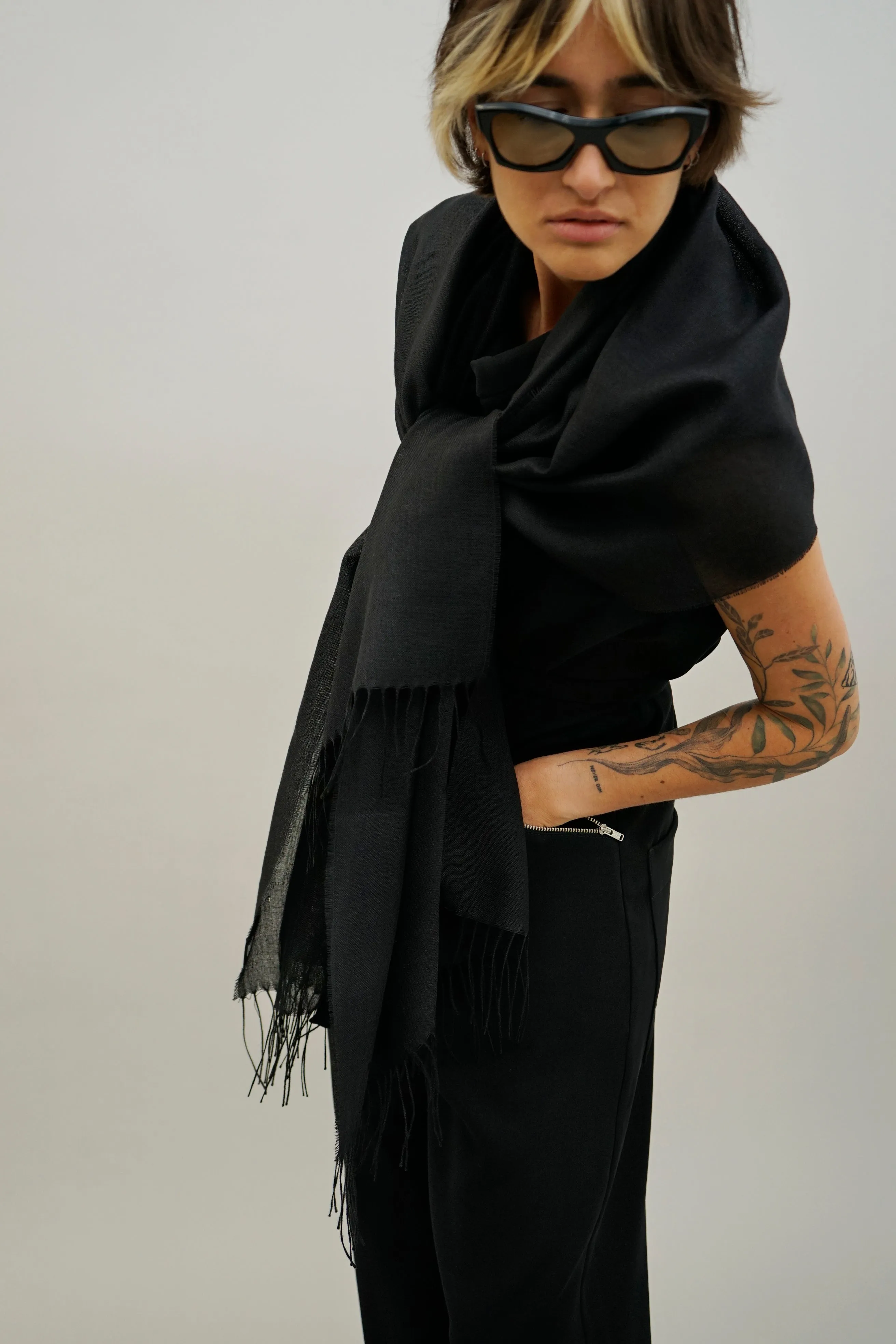 Baby Alpaca/Silk Light Scarf