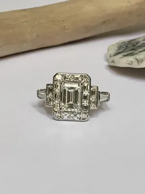 Bespoke Art Deco Ring