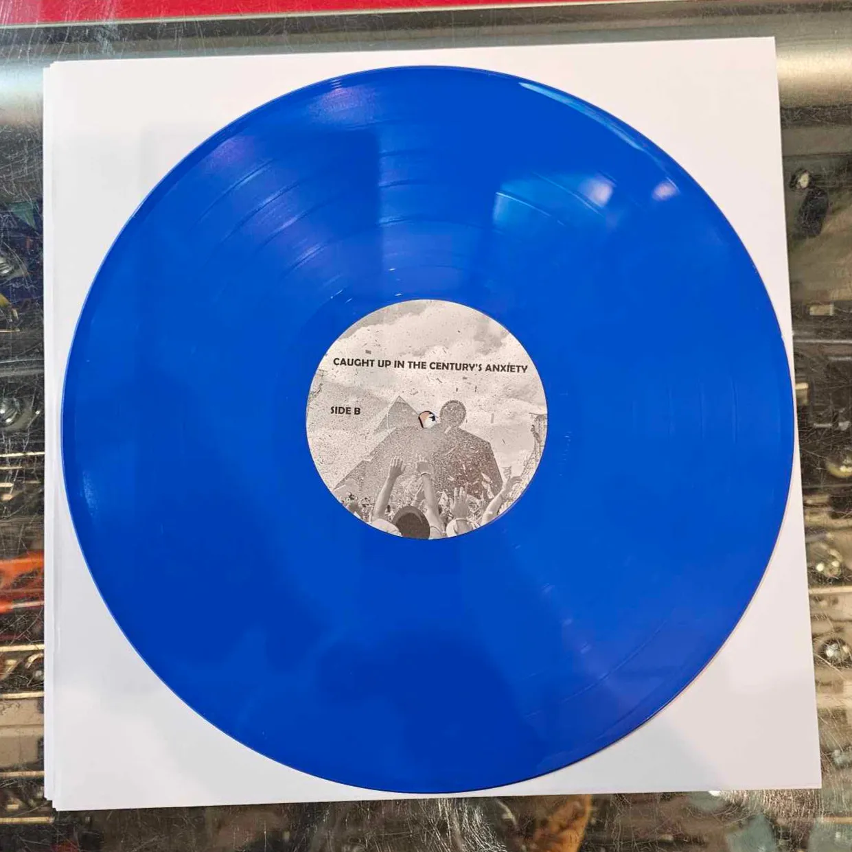 BLUR - CAUGHT UP IN THE CENTURY'S ANXIETY (COLOR VINYL ) 2x LP **Unofficial Release**