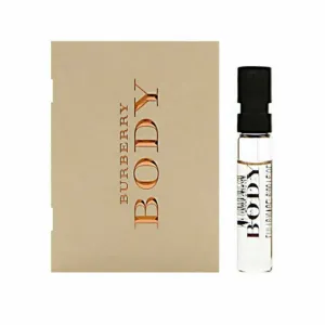 Burberry Body Eau De Parfum Vial 2ml Pack Of 2