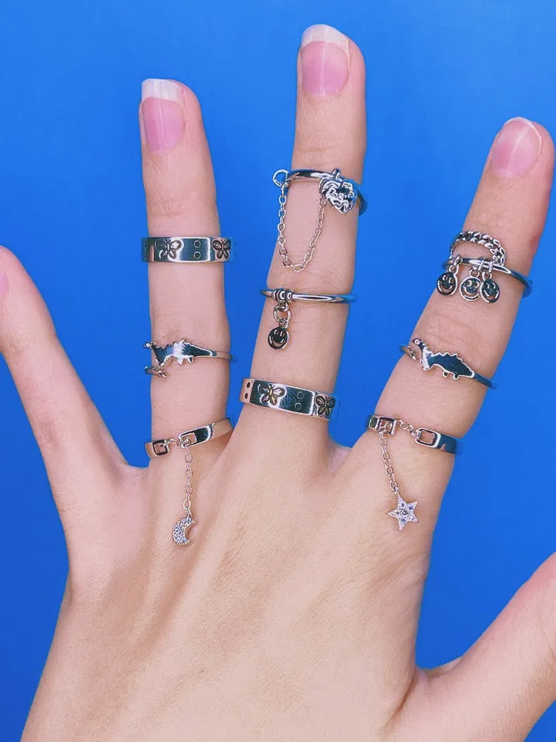 Butterfly Band Ring