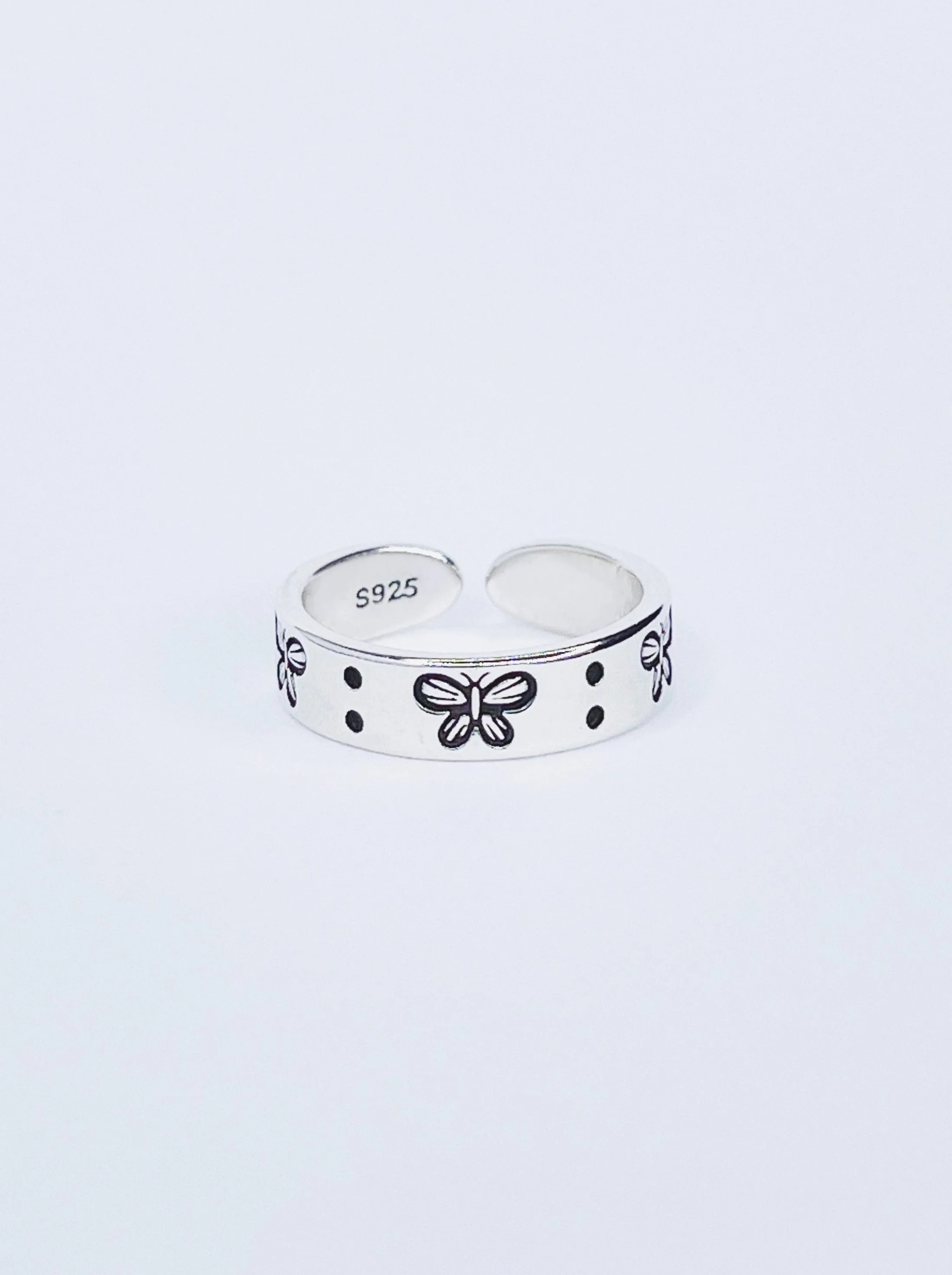 Butterfly Band Ring