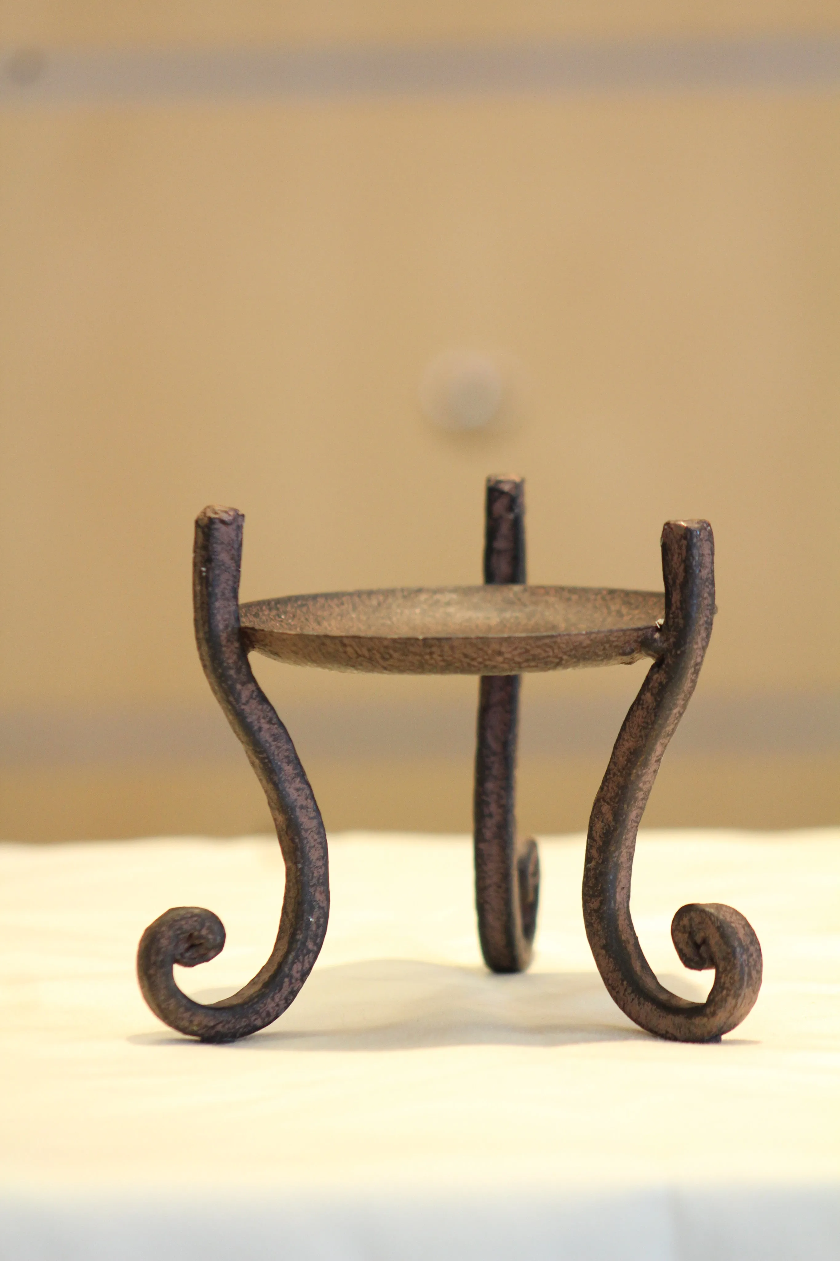 Candle Holder | Small Metal Candle Holder