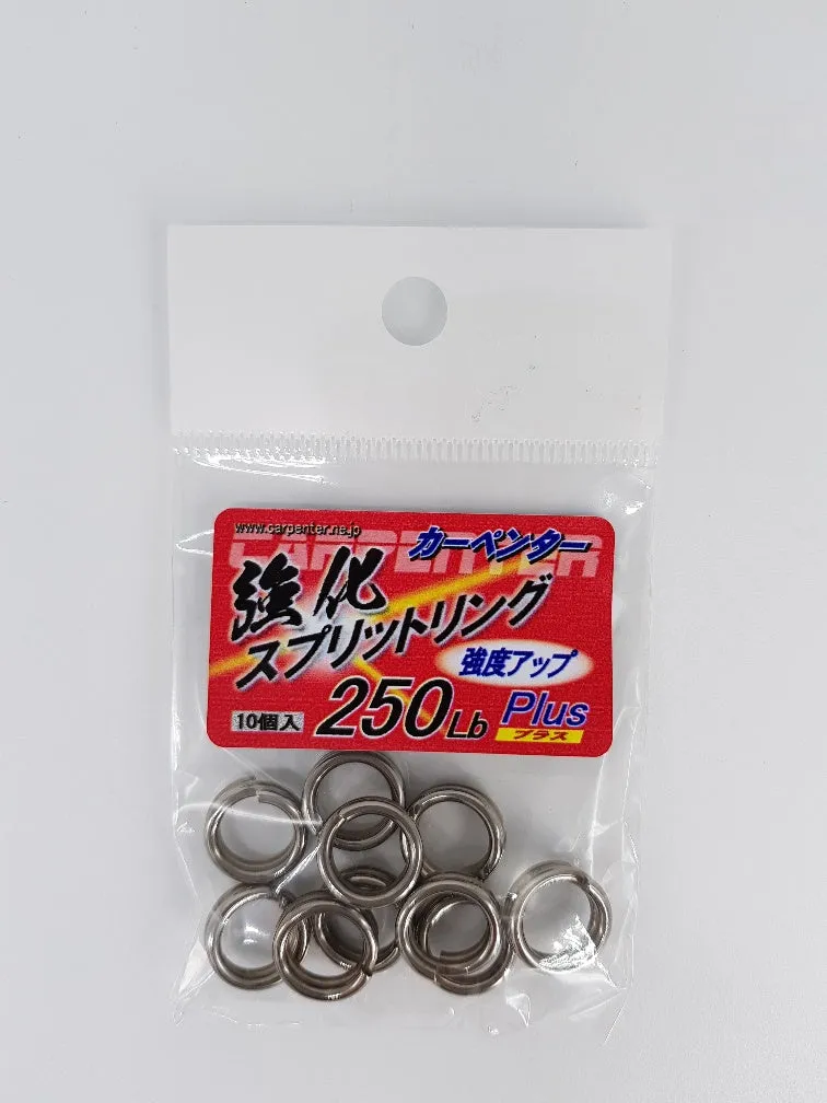 Carpenter Split Rings Small Packet of 10