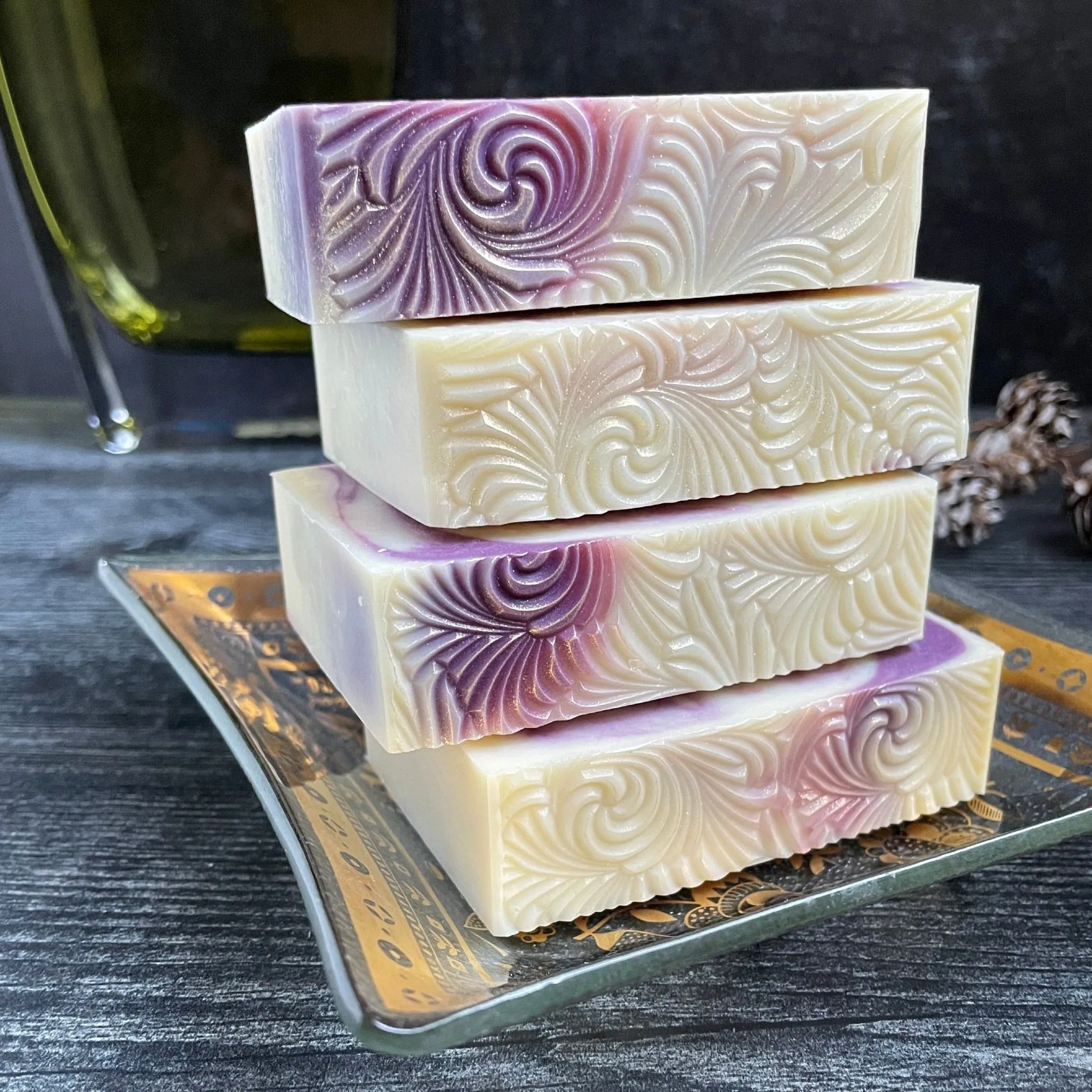 Cashmere Plum Handmade Soap