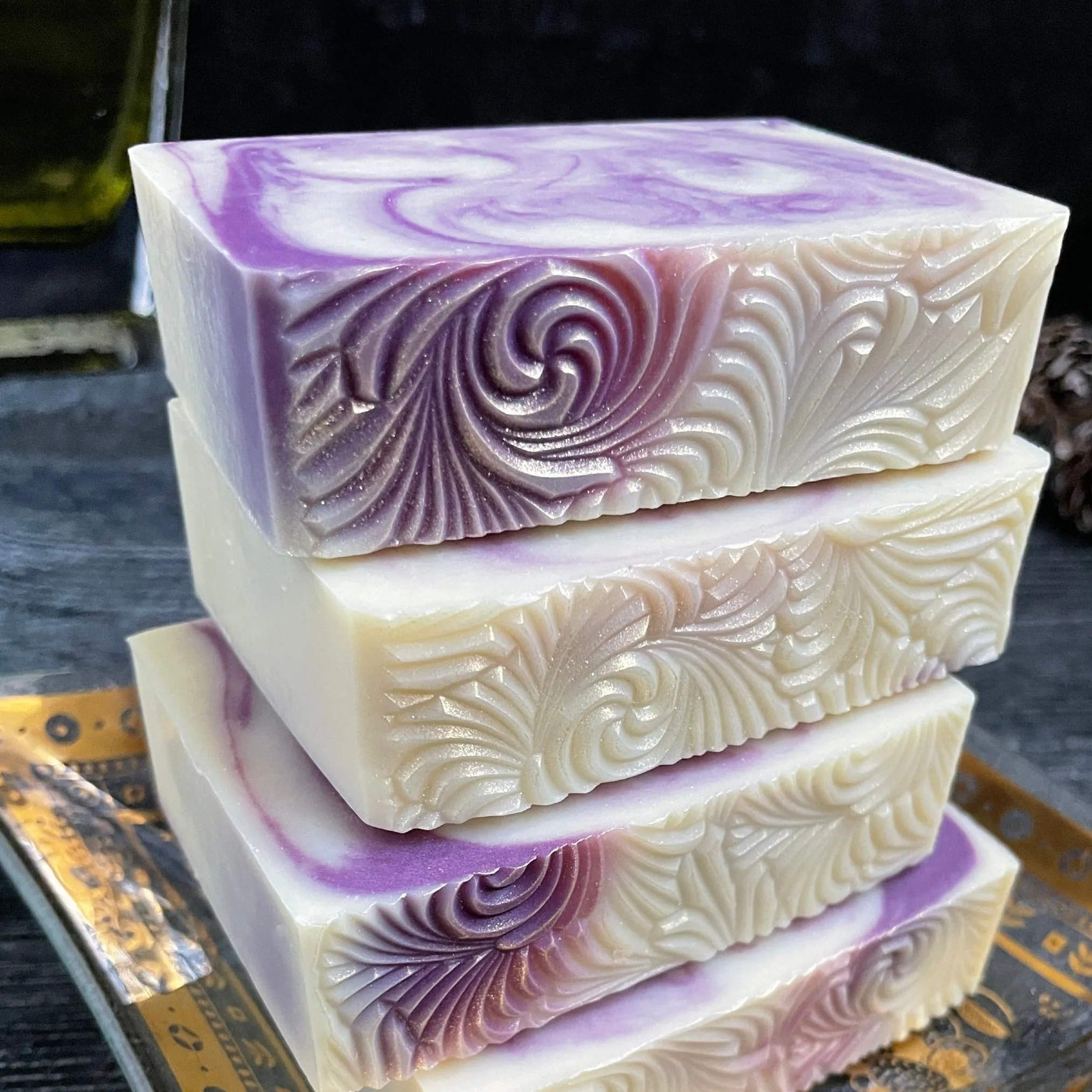 Cashmere Plum Handmade Soap