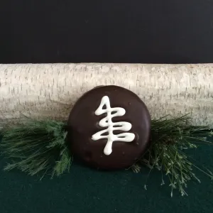 Chocolate Covered Patties TAUNY Tree Logo