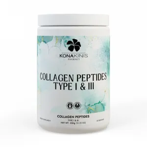 Collagen Peptides Type I & III Supplement (350g, 12.3oz)