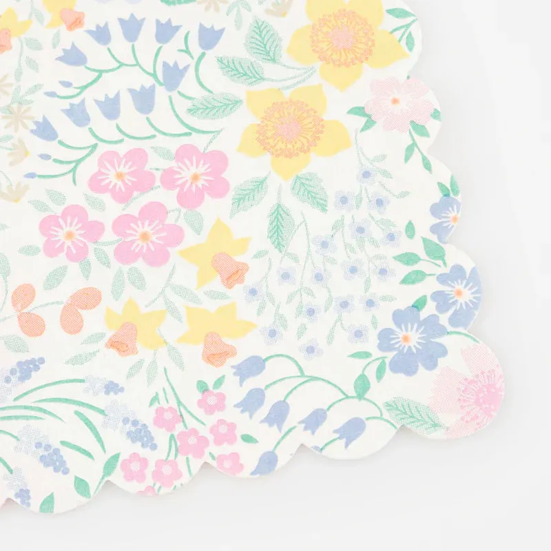 Cotton Garden Small Napkins