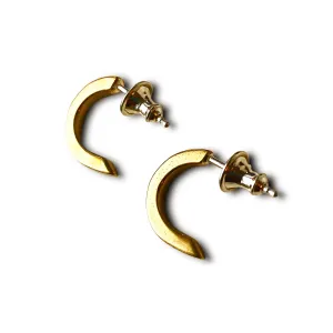 Curve Earring - bronze