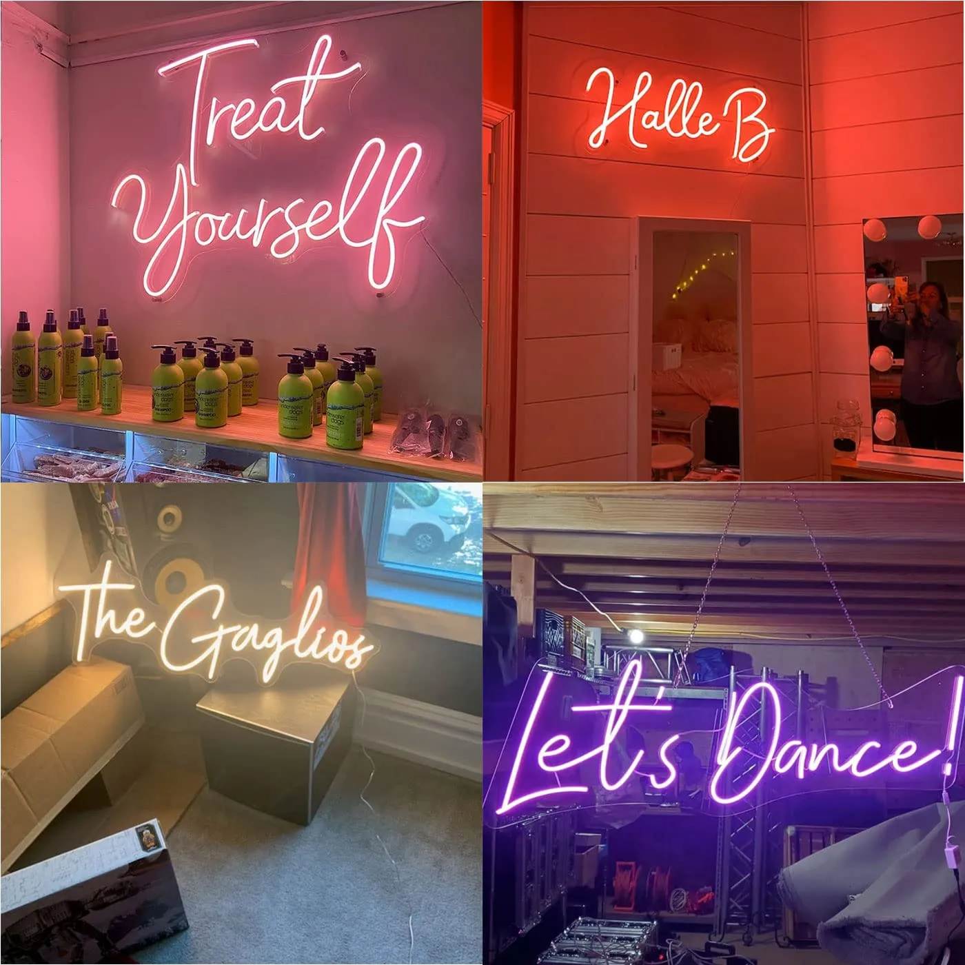 Custom Neon Signs for Wall Decor, NEON Signs, Personalized Neon Signs Customizable for Wedding Birthday Prom Party, Custom Neon Lights for Bedroom Bar Studio Beauty Salon Business Shop