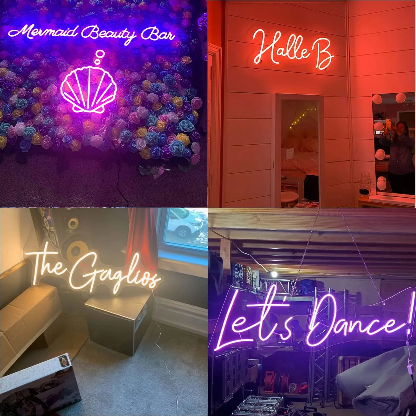 Custom Neon Signs for Wall Decor, NEON Signs, Personalized Neon Signs Customizable for Wedding Birthday Prom Party, Custom Neon Lights for Bedroom Bar Studio Beauty Salon Business Shop
