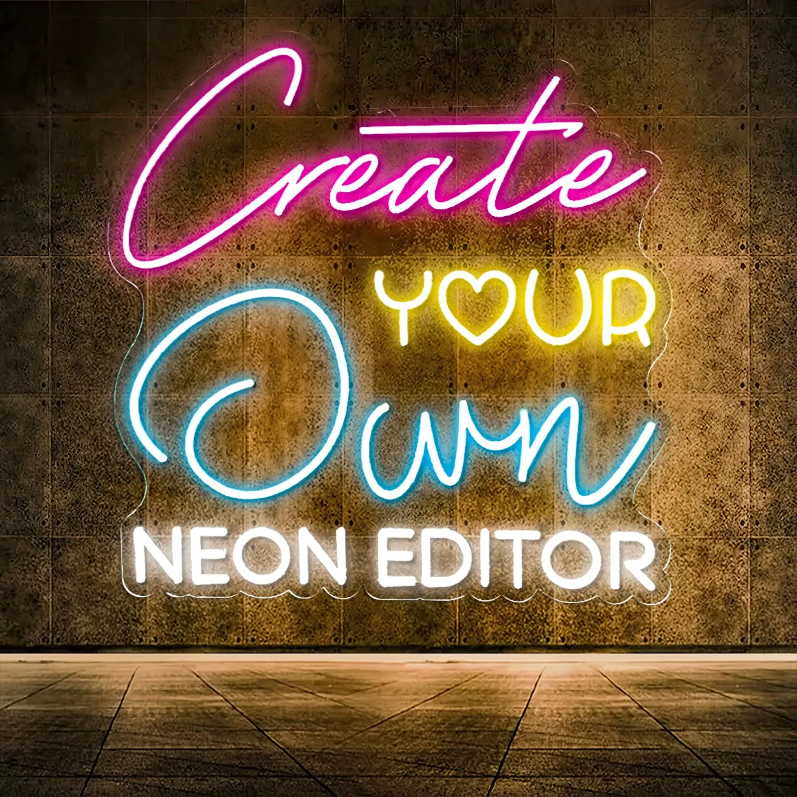 Custom Neon Signs for Wall Decor, NEON Signs, Personalized Neon Signs Customizable for Wedding Birthday Prom Party, Custom Neon Lights for Bedroom Bar Studio Beauty Salon Business Shop