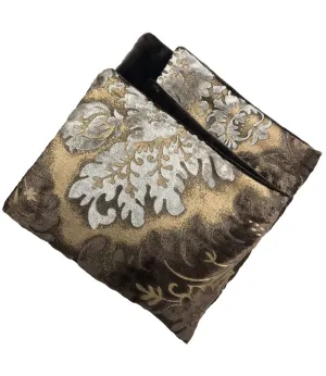 Damask Print Napkin with Velvet