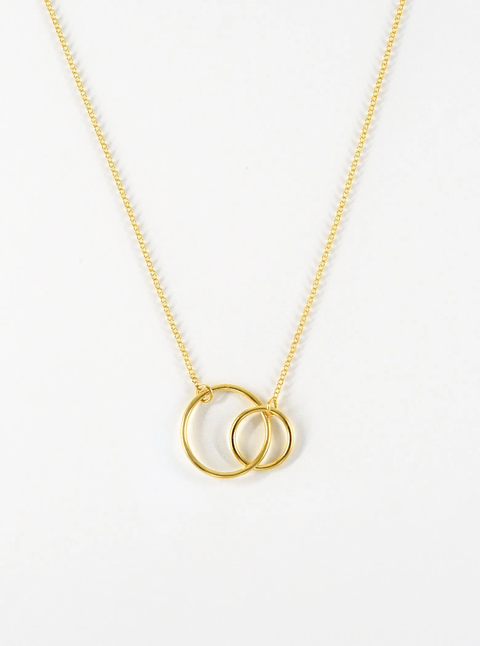 Double Hoop Necklace