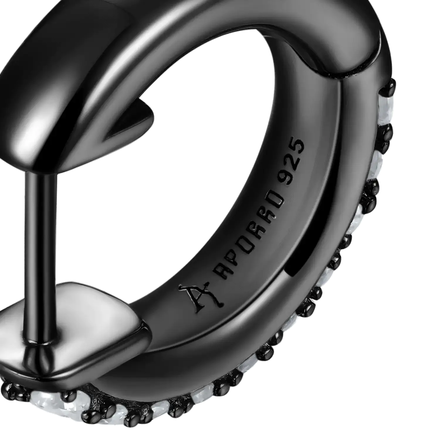 Double Row Hoop Earring