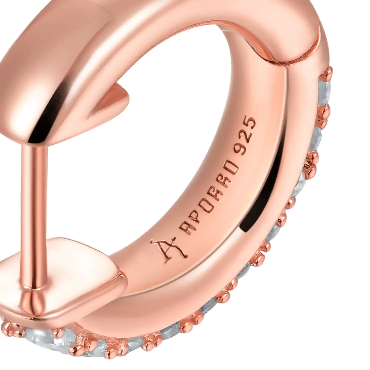 Double Row Hoop Earring