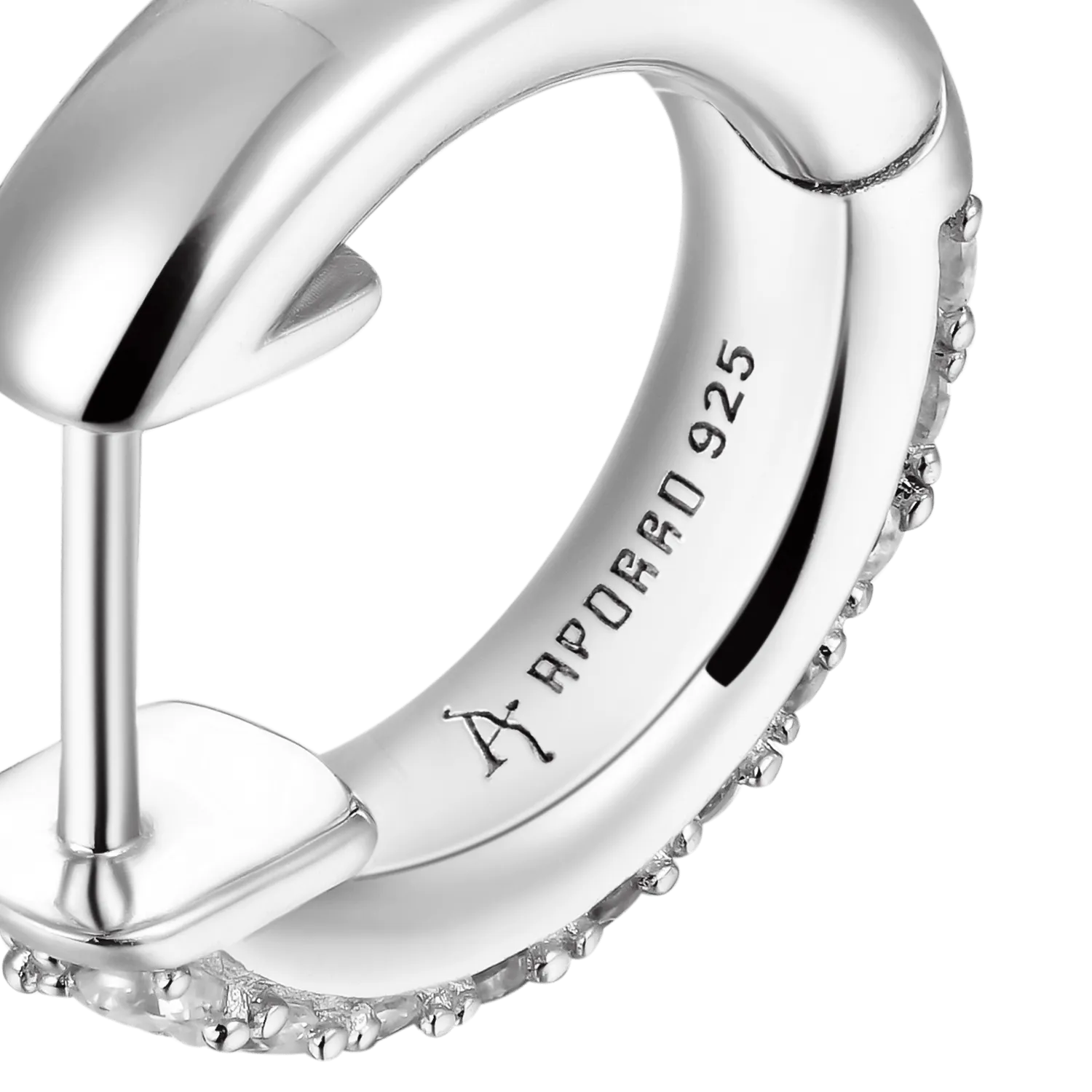 Double Row Hoop Earring