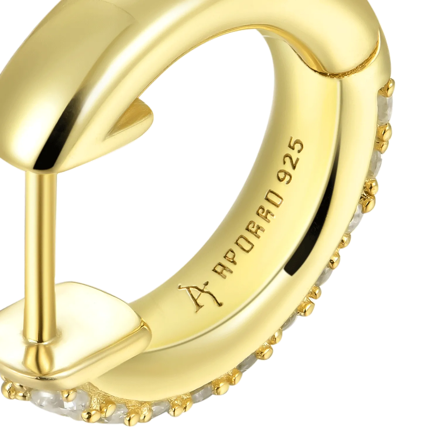 Double Row Hoop Earring