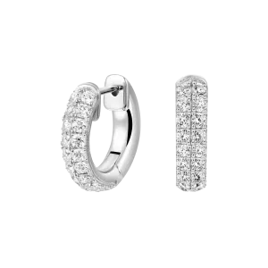 Double Row Hoop Earring