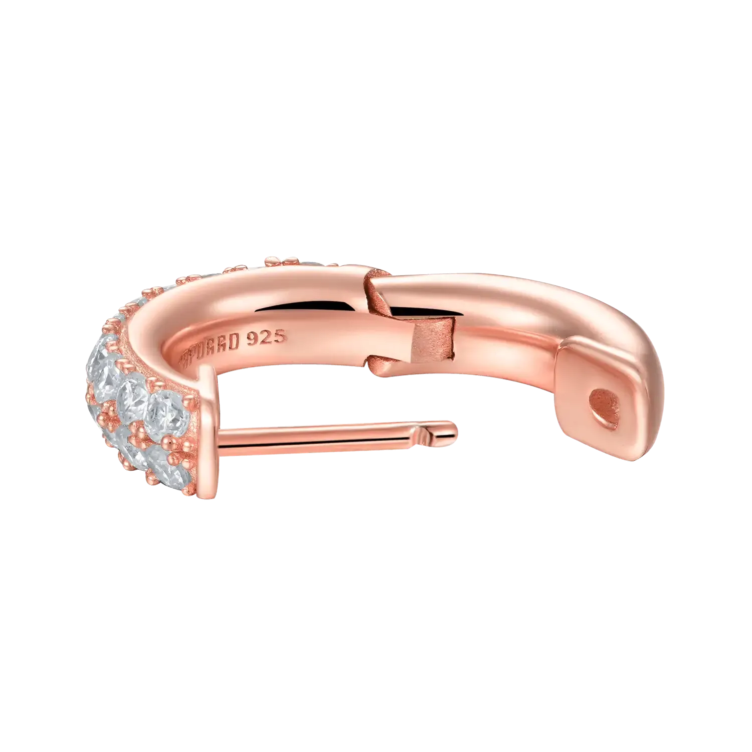 Double Row Hoop Earring
