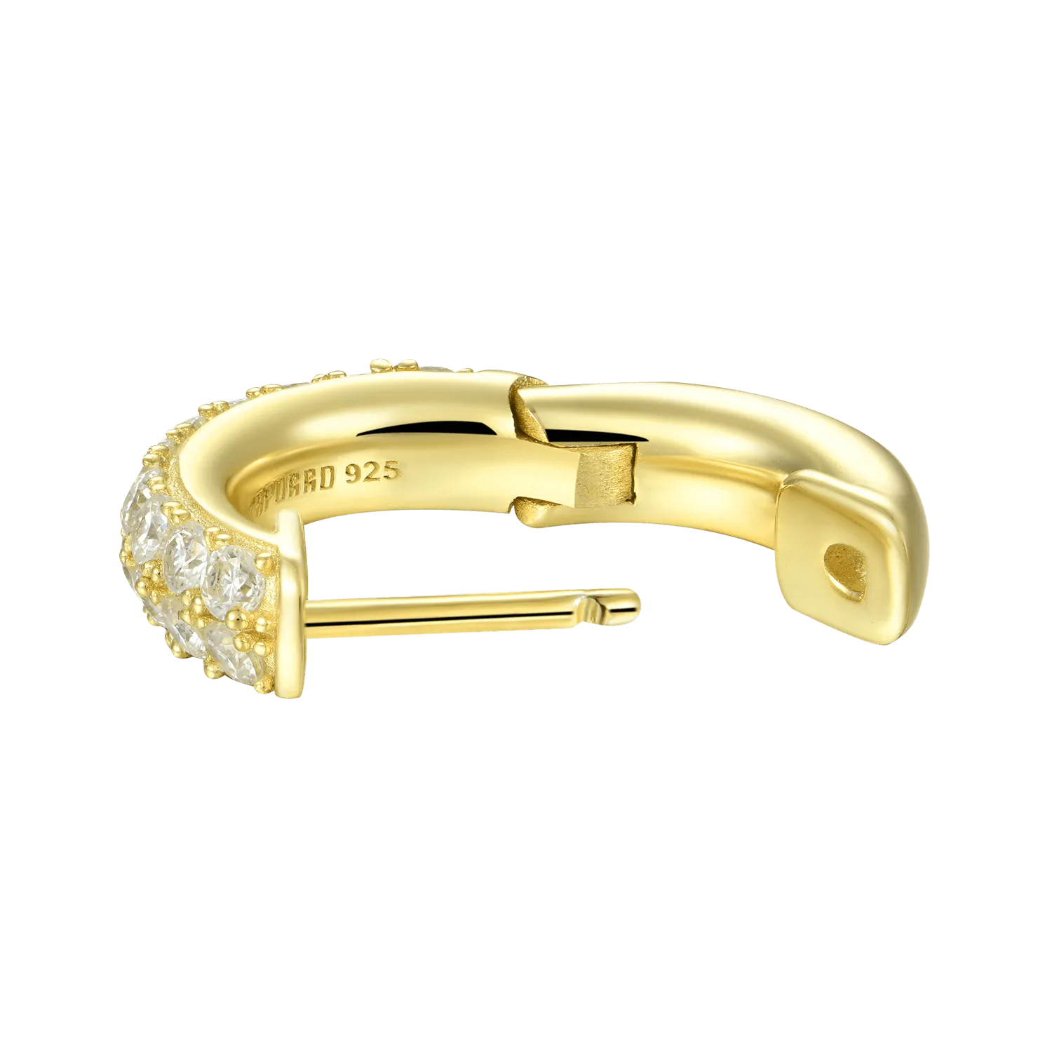 Double Row Hoop Earring