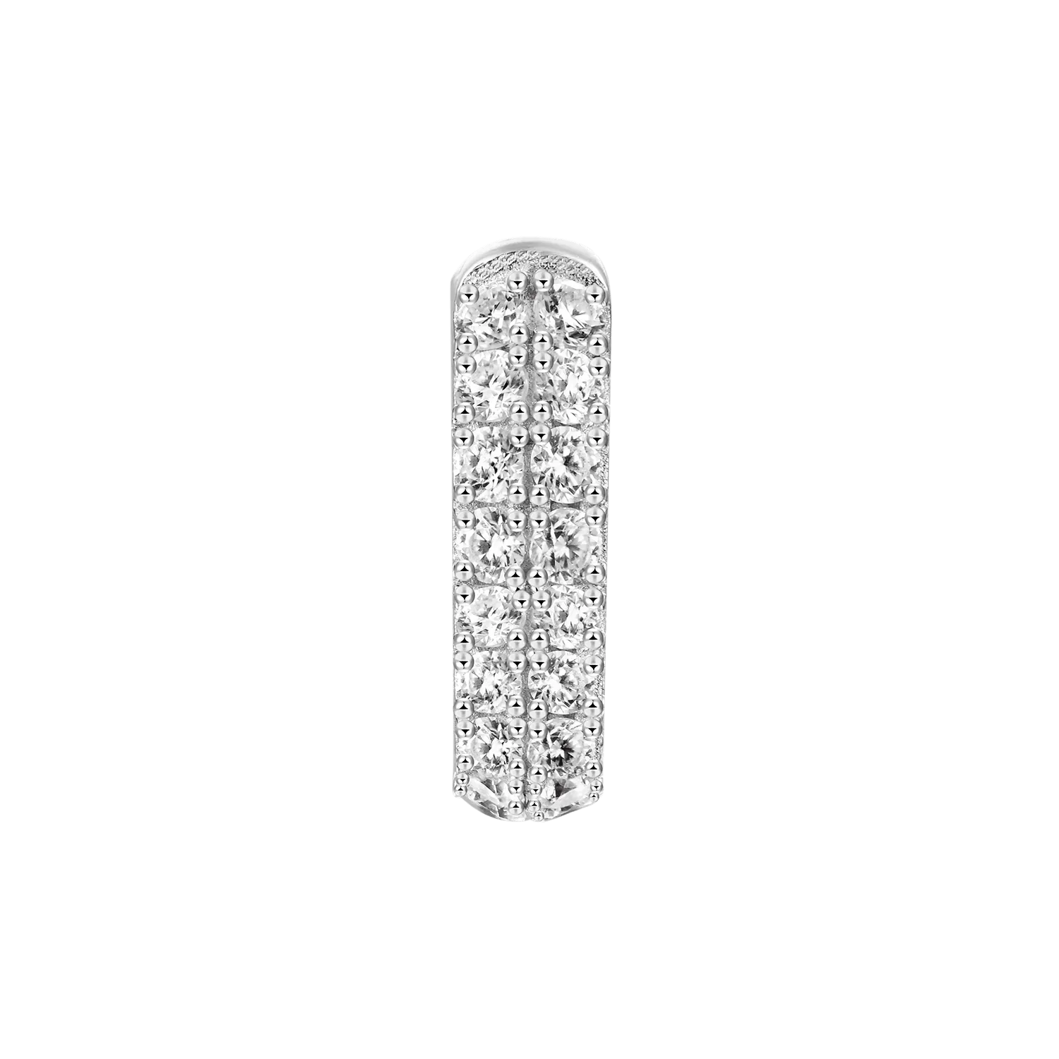 Double Row Hoop Earring