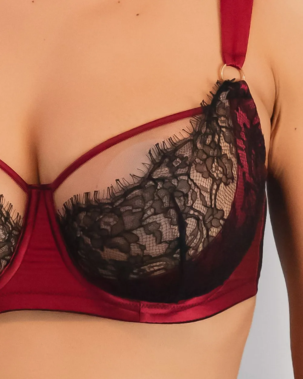 Dusk Leavers Lace Bra