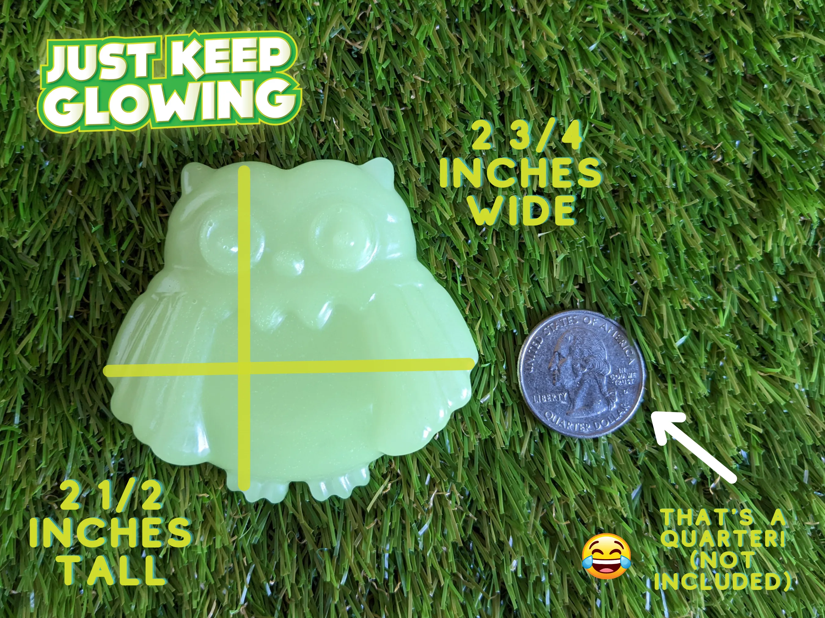 EDSEL THE GLOW IN THE DARK OWL LIGHT