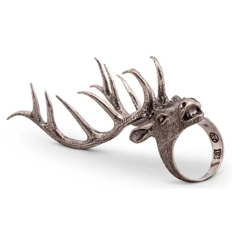Elk Head Napkin Ring