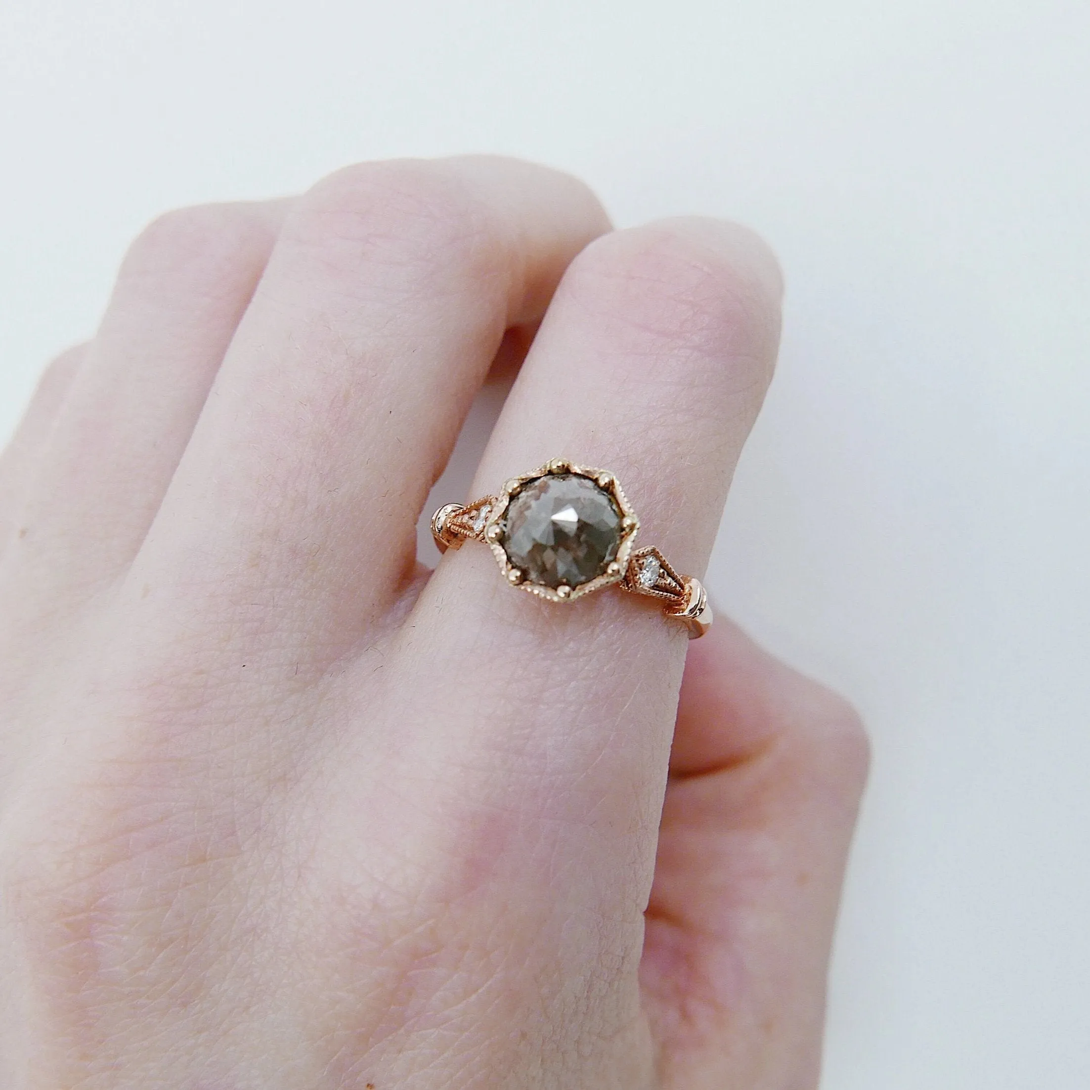 Eloise Rustic Diamond Ring