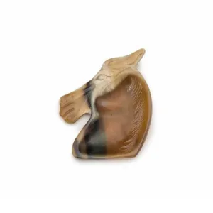 Equestrian Buffalo Horn Dish