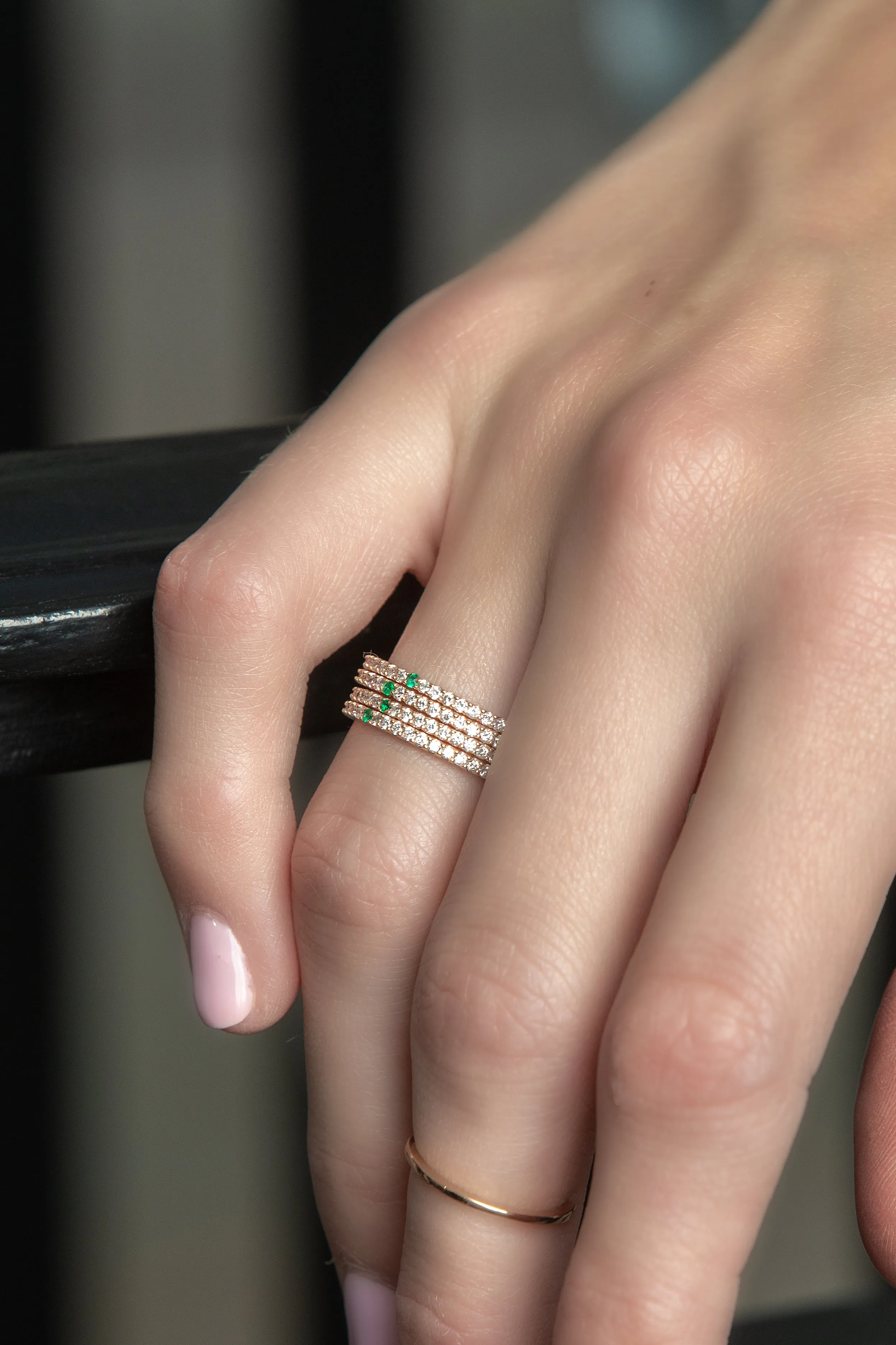 Eternity Ring Set of Four